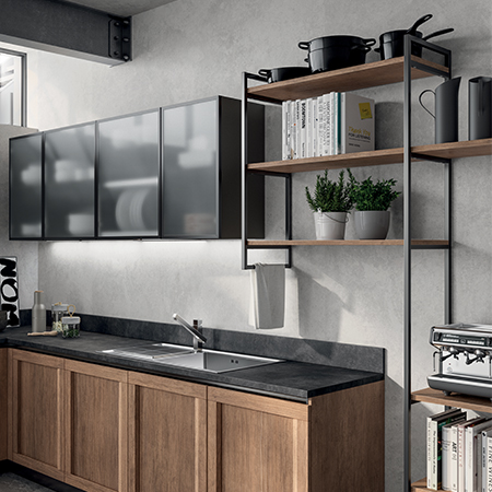 Sistema Parete Metro per cucina