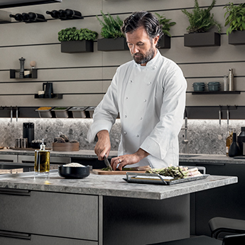 Cucina Mia by Carlo Cracco - piano di lavoro