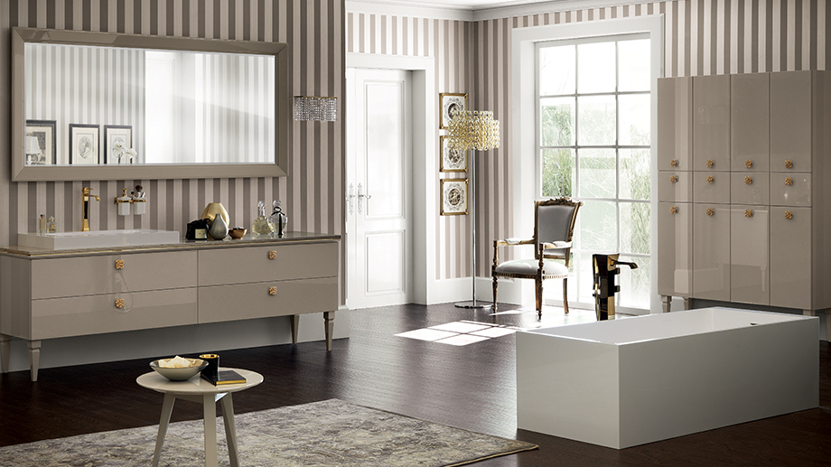 Finitura oro per il bagno Magnifica