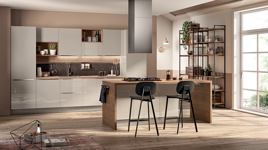 Cucina lineare - Scavolini Easy