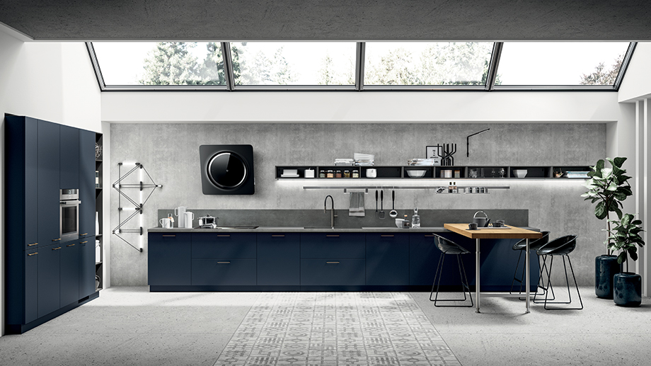 Cucina moderna Mood - Blu Moon