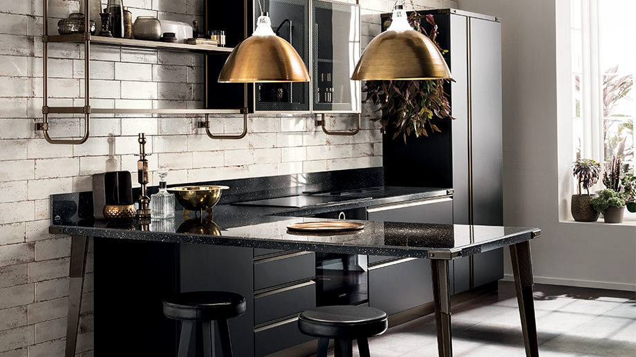 Cucine moderne colore nero - Diesel Open Workshop