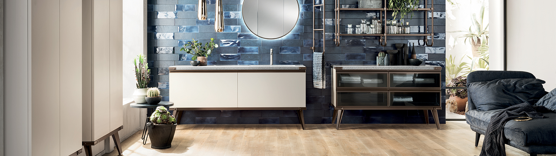 Rivestimento bagno moderno Scavolini