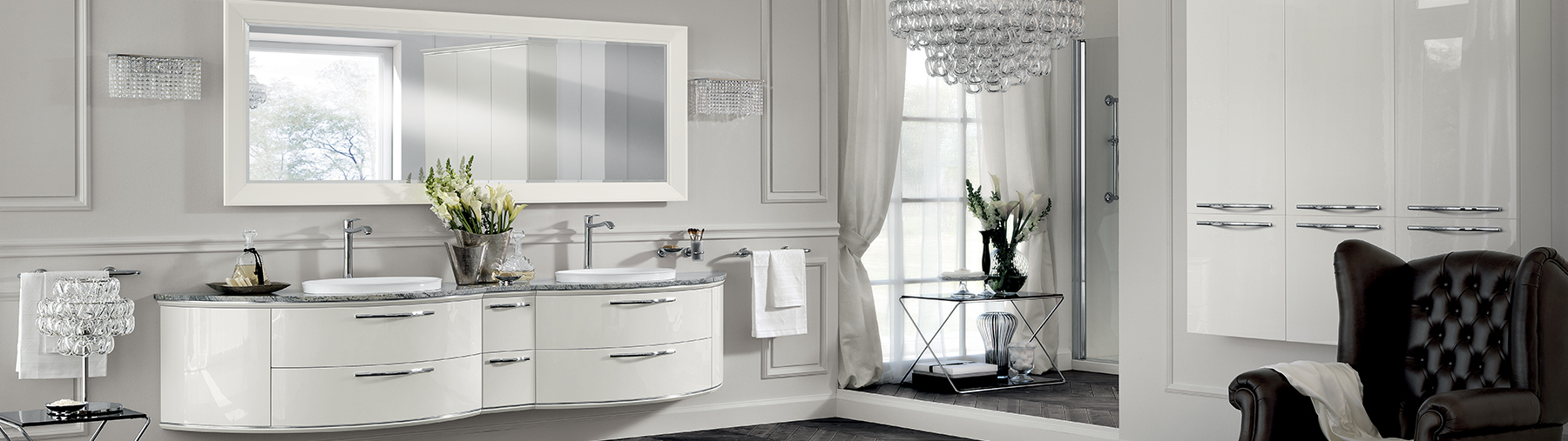 Specchiera Bagno applique Stardust