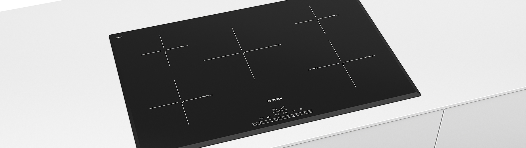 Piani a induzione Bosch per Scavolini