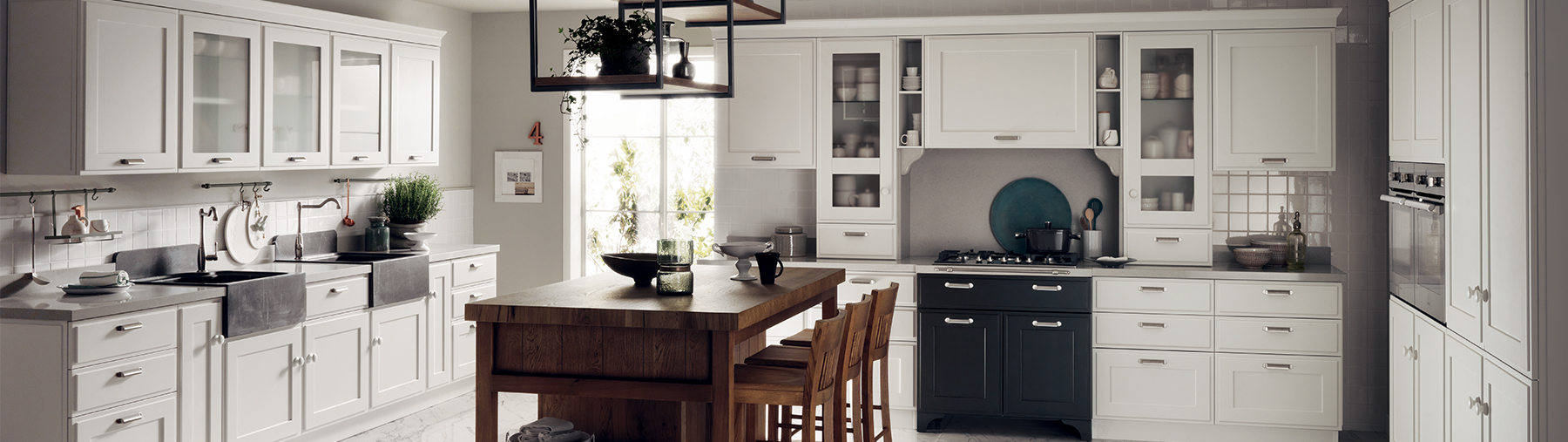 Cucine in legno naturale - Favilla