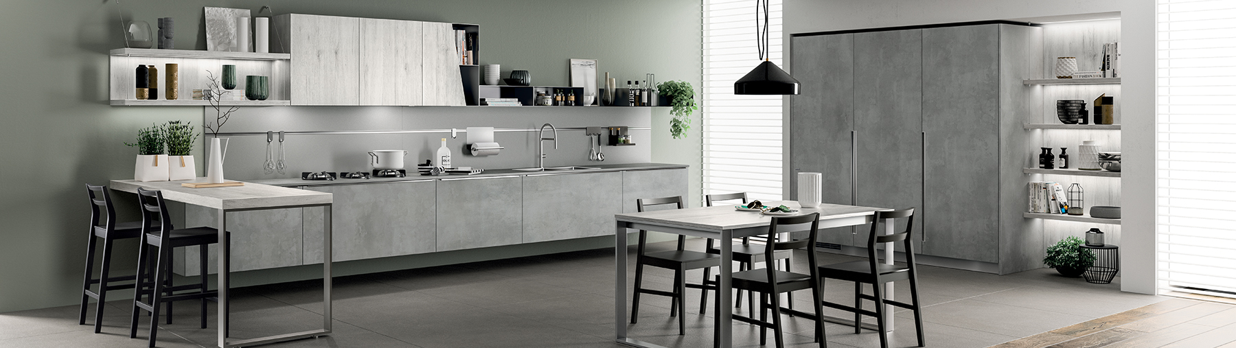 Banco colazione per cucina