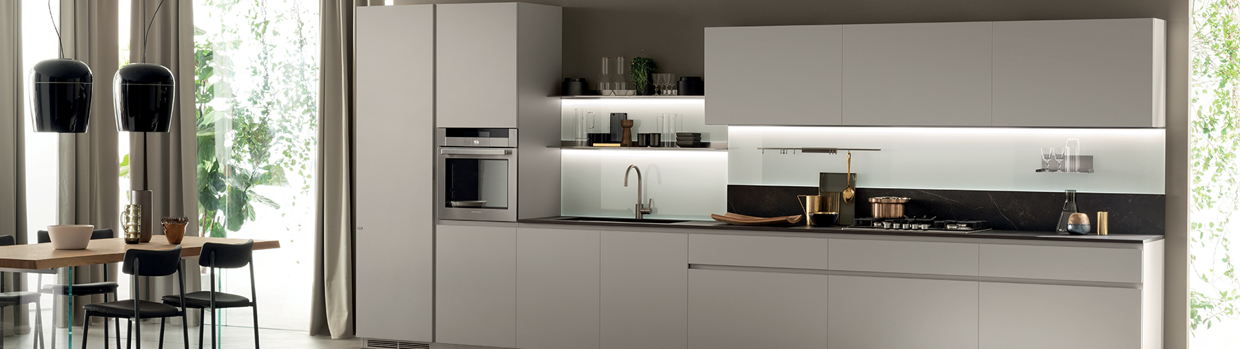 Cucina bianca - DeLinea by Scavolini