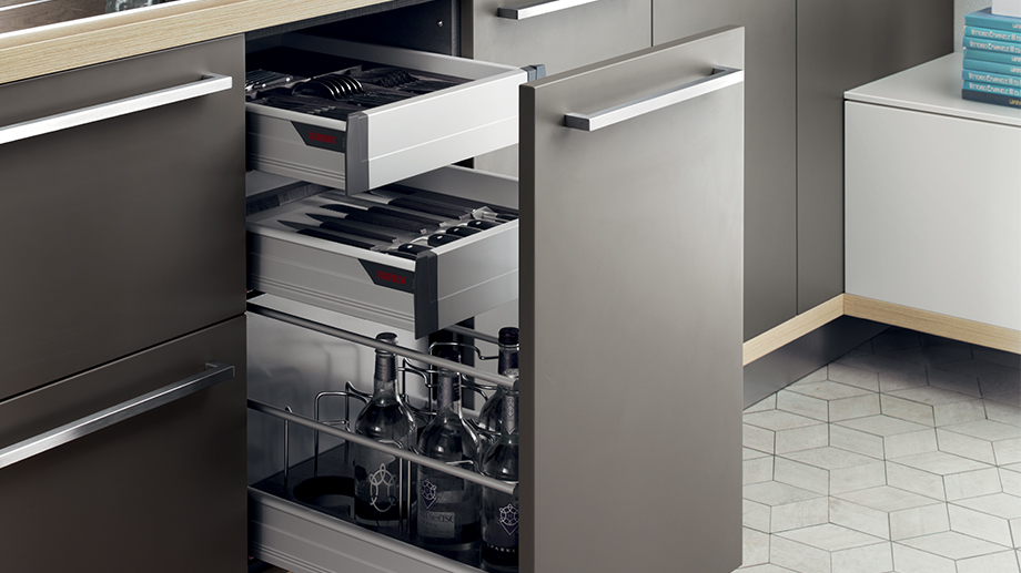Cassetti estraibili cucina