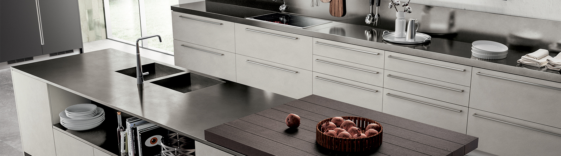 Cucine moderne colorate