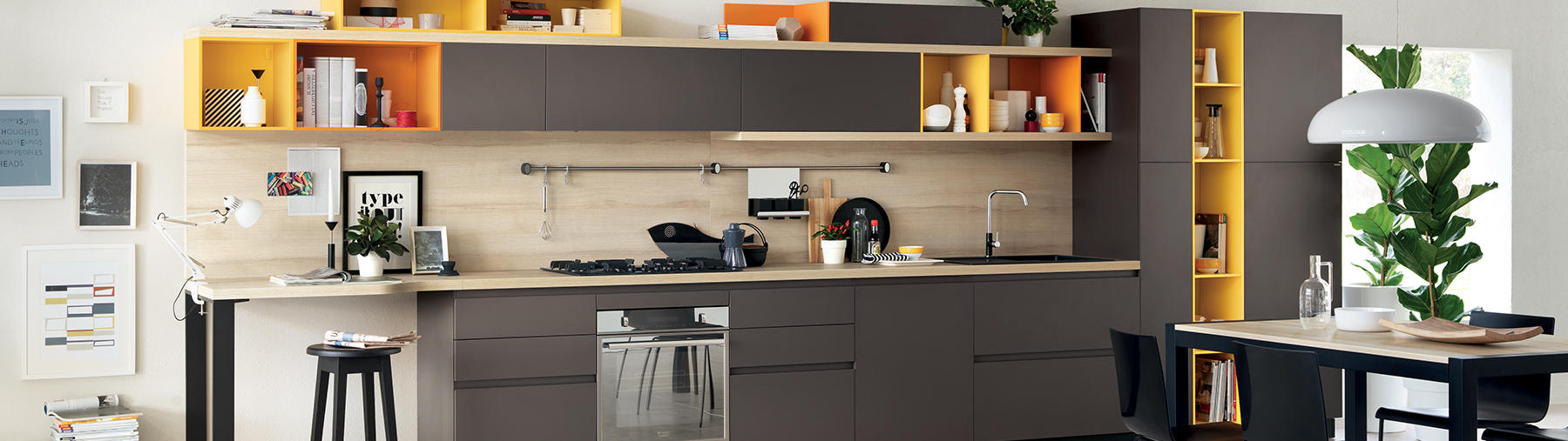 Cucina moderna - Foodshelf by Scavolini