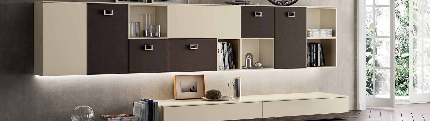 Soggiorno classico - Exclusiva by Scavolini