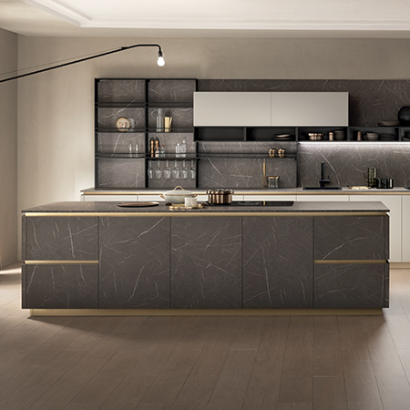 Pulizia cucina: ante in laminato - DeLinea by Scavolini