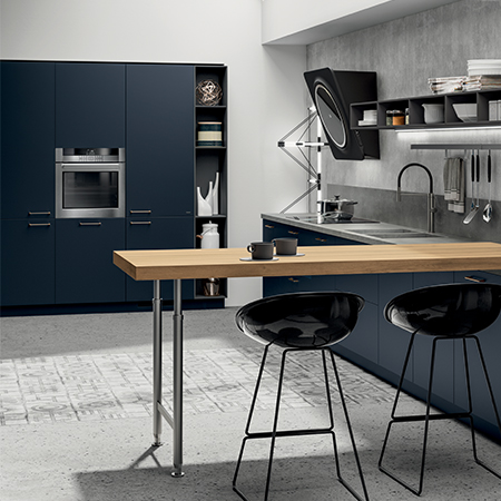 Pulizia cucina: ante in laccato - Mood by Scavolini