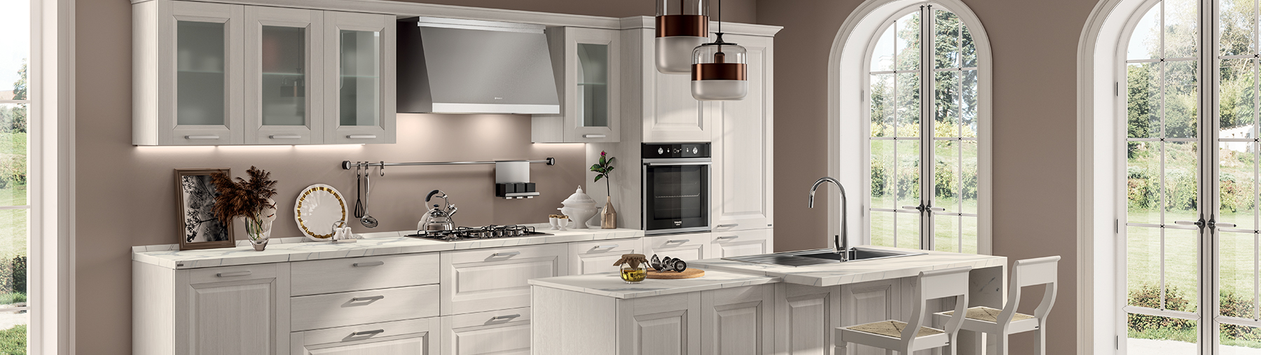 Cucina country chic - Family by Scavolini