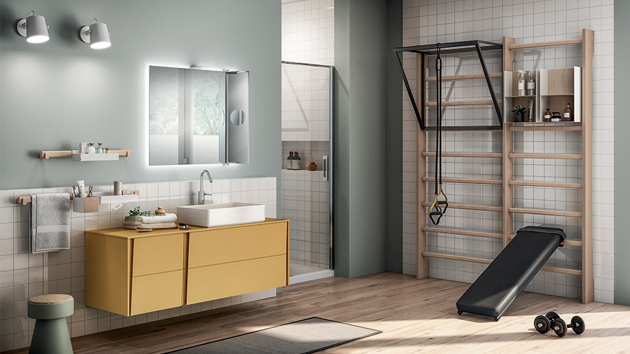 Mobili componibili bagno - Scavolini