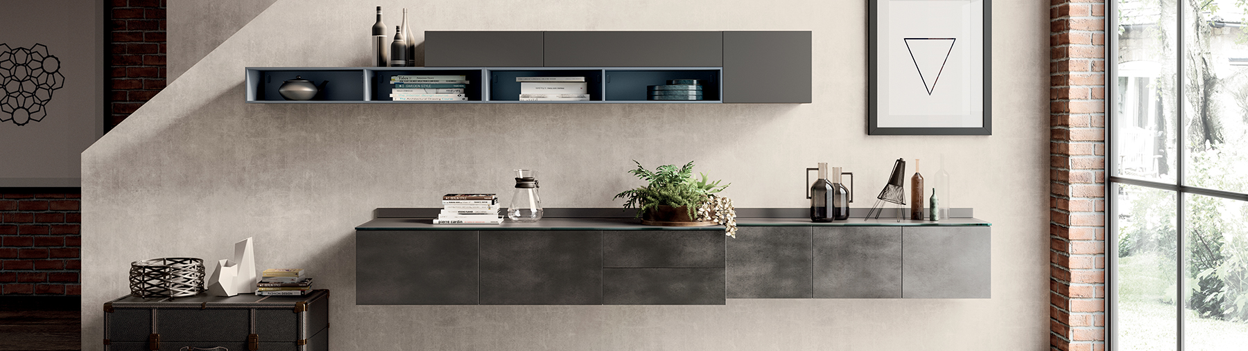 Arredo soggiorno - Mood by Scavolini