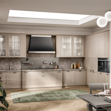 Cucina a L - Carattere by Scavolini