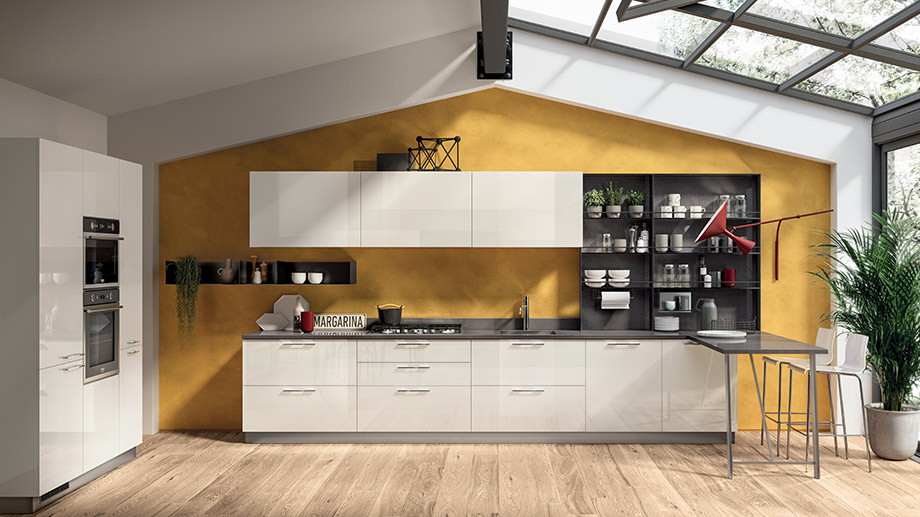 Profondità pensili cucina - Sax by Scavolini