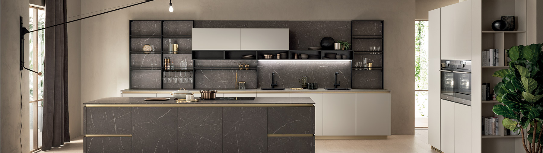 Armadi moderni cucina - DeLinea by Scavolini