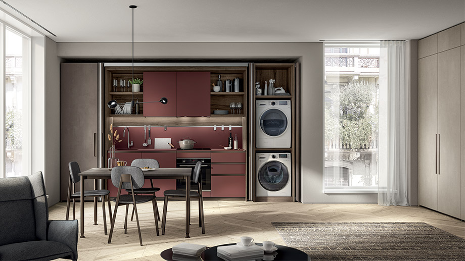 Armadi moderni cucina - Boxi by Scavolini