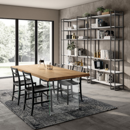 Arredamento-salotto-sala-da-pranzo-Liberamente-Scavolini