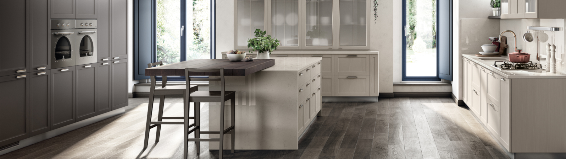Come aggiungere un tocco classico a una cucina moderna