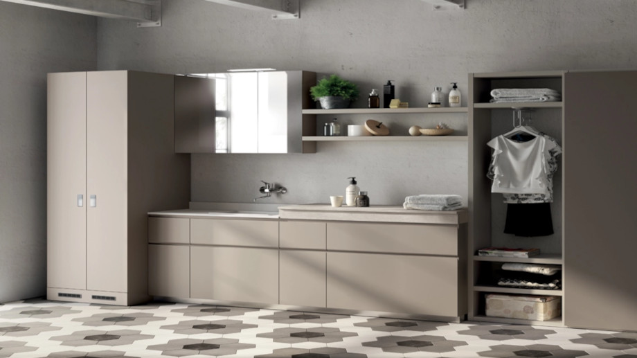 Bagno polifunzionale Laundry Space Scavolini