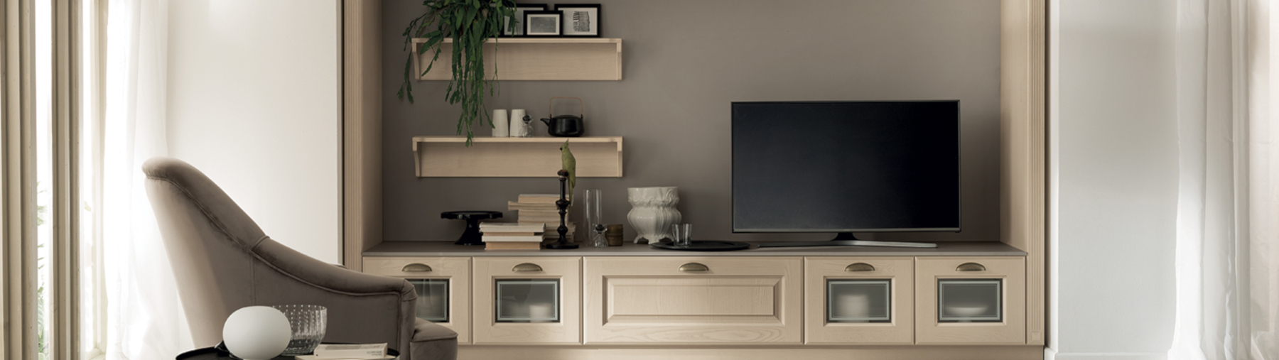 Come arredare un soggiorno piccolo - Living Madeleine Scavolini