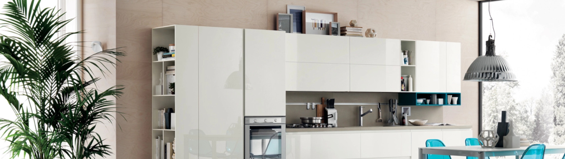 Cosa mettere sopra i pensili della cucina