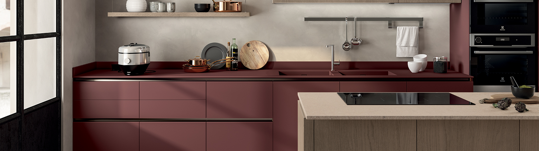 Cucina rossa