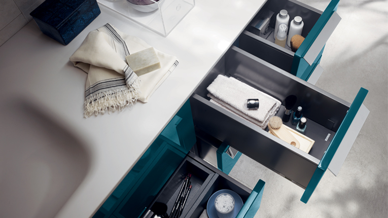 divisori cassetti mobili bagno