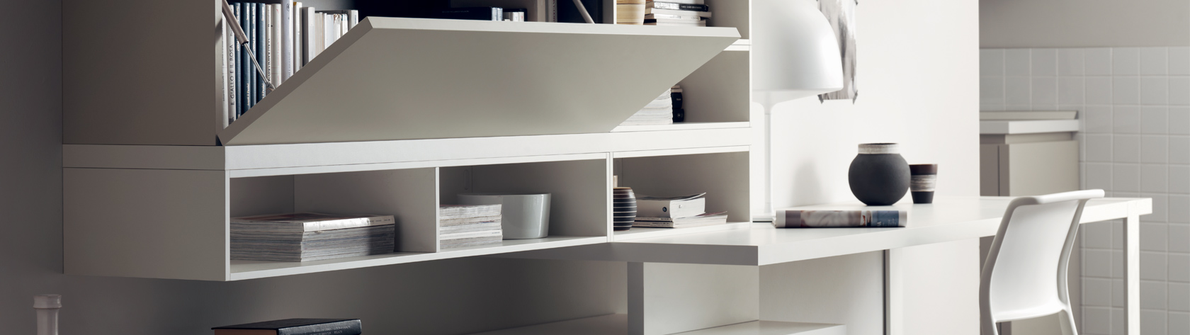 parete soggiorno Foodshelf