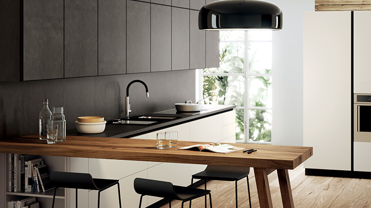 Cucine Scavolini effetto pietra