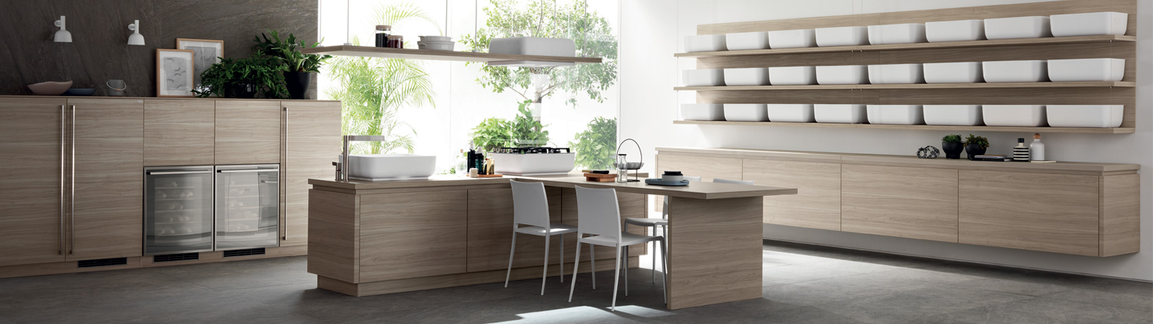 Cucina Qi design by Nendo