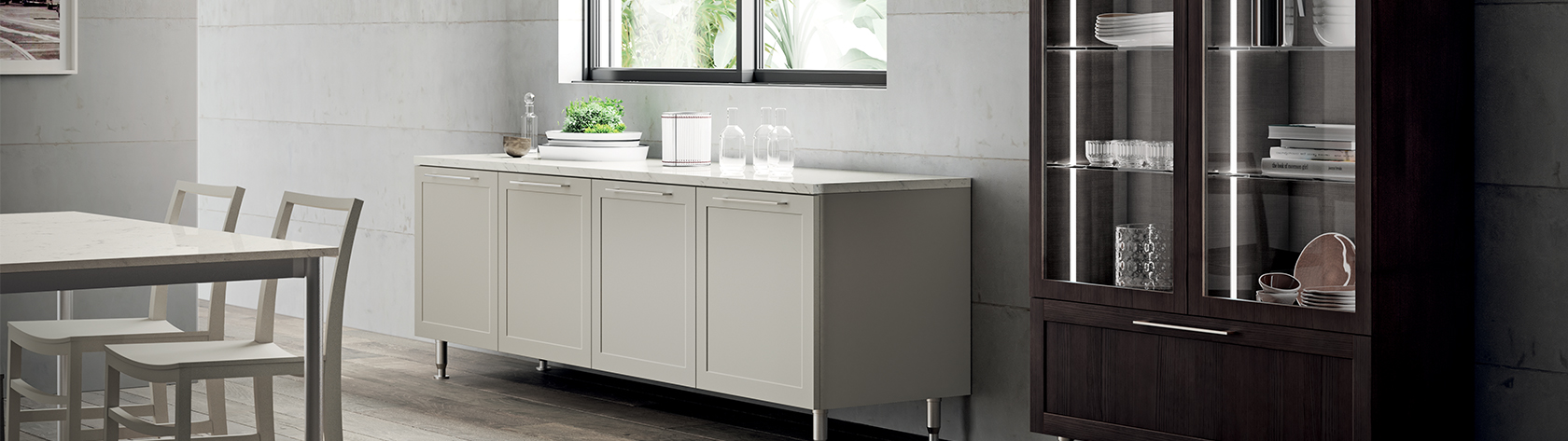 Arredamento soggiorno Carattere design Scavolini