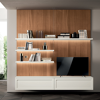 Arredamento soggiorno Carattere design Scavolini