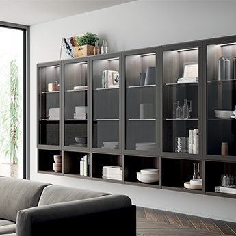 Arredamento soggiorno Carattere design Scavolini
